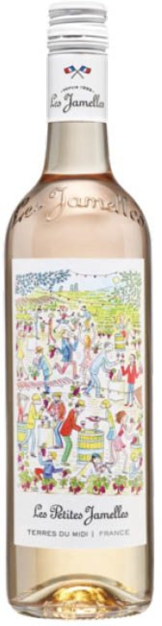 Les petites Jamelles rosé 2024 75 cl CARx6