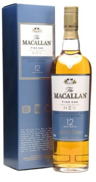 Macallan 18 y ,Old triple Cask Matures Single Malt 70 cl CARx6