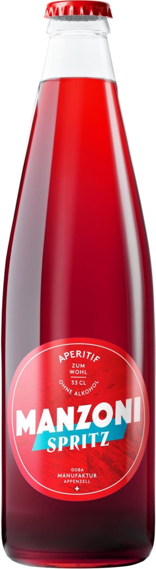 Manzoni Spritz Alkoholfrei Glas (Artikel auf Bestellung) 33 cl HARx24