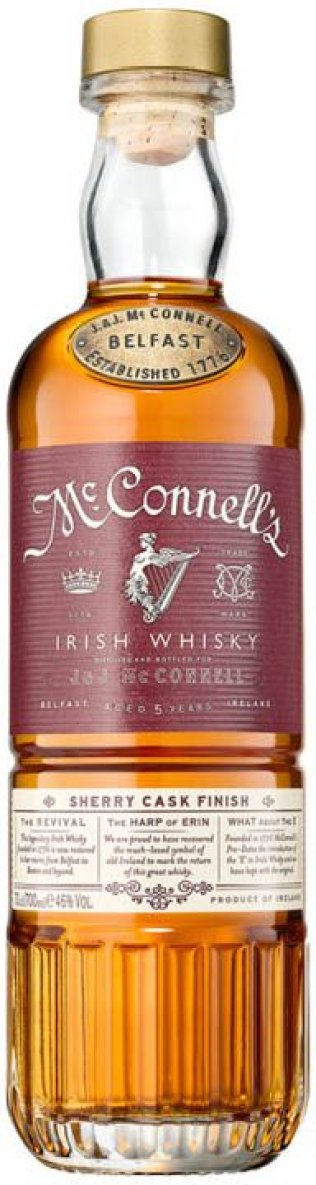 McConnell's 5 years old Oloroso Sherry Cask Finish 70 cl CARx6