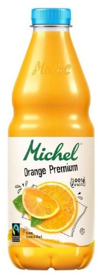 Michel Orange Premium Fair Trade PET 100 cl CARx4