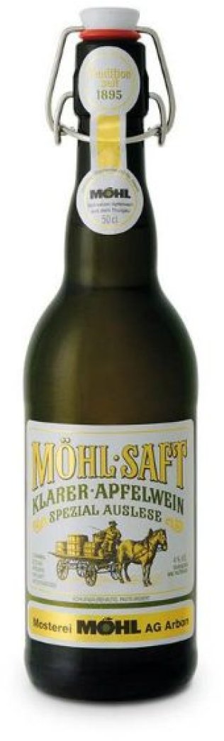 Möhl Saft klar spezial Glas 50 cl HARx15