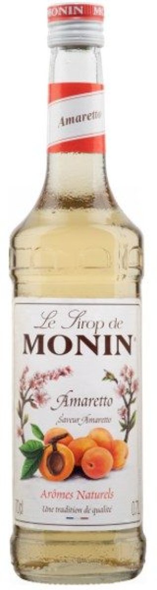 Monin Amaretto Sirup Glas 70 cl CARx6