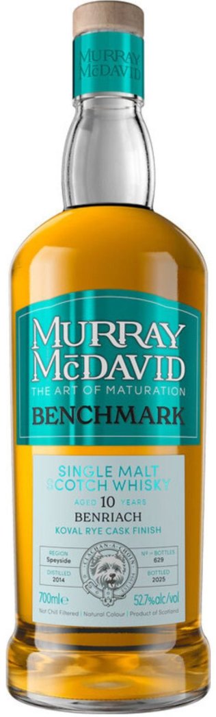 Murray McDavid Benriach 10 years old Benchmark 70 cl CARx6