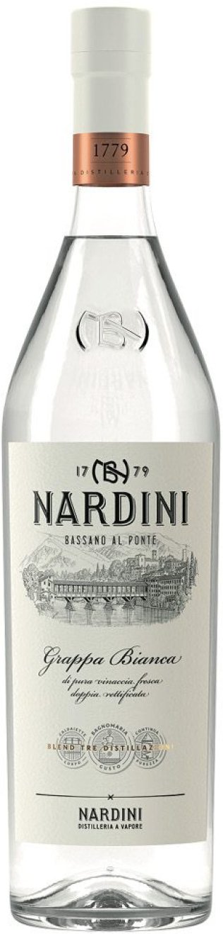 Nardini Grappa Bianca 100 cl CARx6