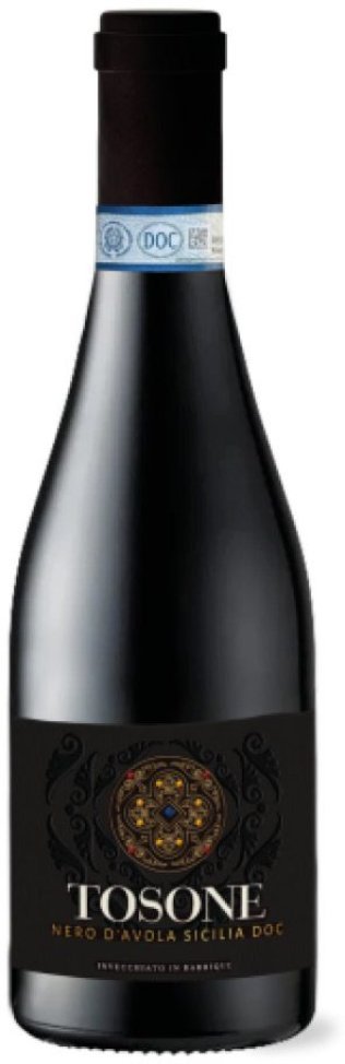 Nero d`Avola Sicilia DOC Tosone 2024 37.5 cl CARx6