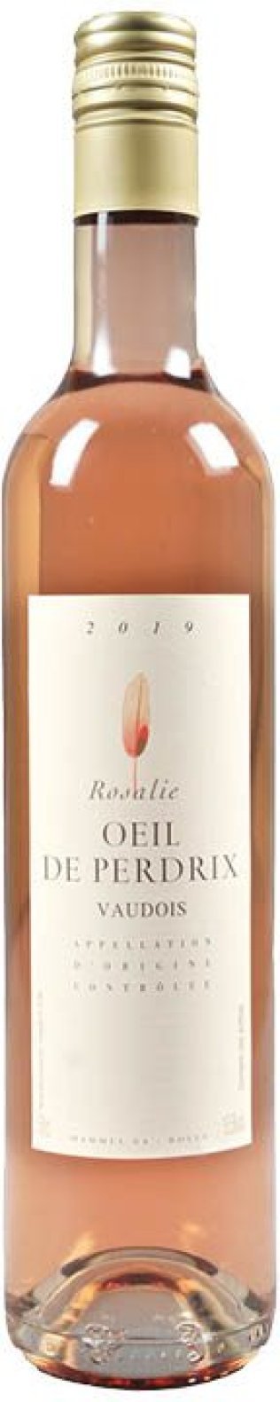 Oeil-de-Perdrix Vaudois Rosalie 2025 50 cl CARx12