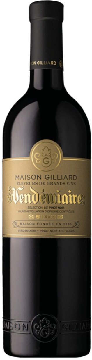 Pinot Noir Vendémiaire AOC Valais 2022 75 cl CARx6
