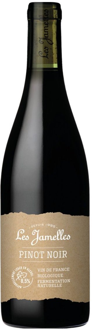 Pinot Noir Vin de France – Bio / Naturel Les Jamelles 2023 75 cl CARx6