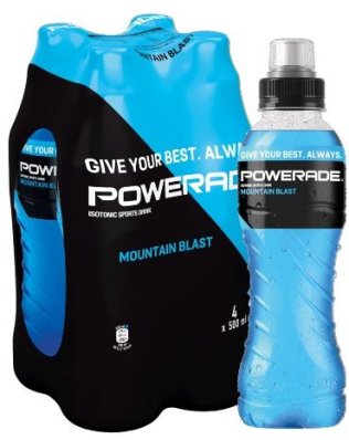 Powerade Mountain Blast PET 50 cl CARx24