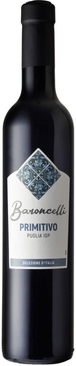 Primitivo Puglia IGP Baroncelli Selezione D'Italia 2025 50 cl CARx6
