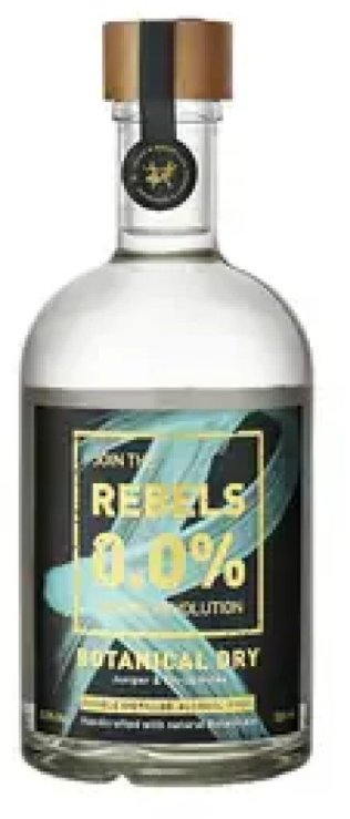 Rebels 0.0% Botanical Dry  (alkoholfreier Gin) 50 cl CARx6