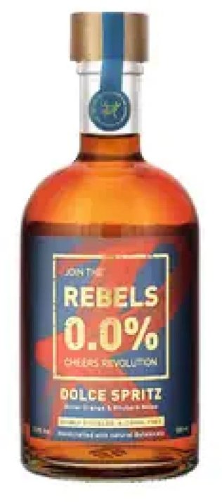 Rebels 0.0% Dolce Spritz  (alkoholfreie Spritz-Alternative) 50 cl CARx6