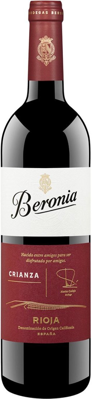 Rioja Crianza Bodegas Beronia 2022 75 cl CARx6