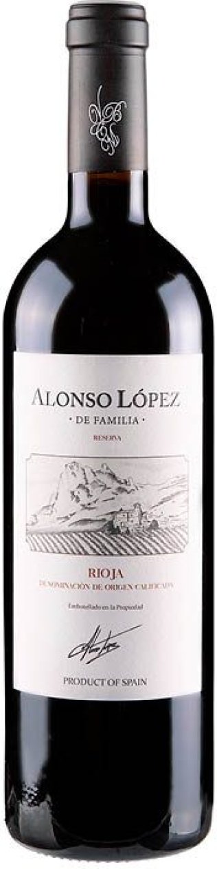 Rioja DOCa Reserva Alonso-Lopez 2016 75 cl CARx12