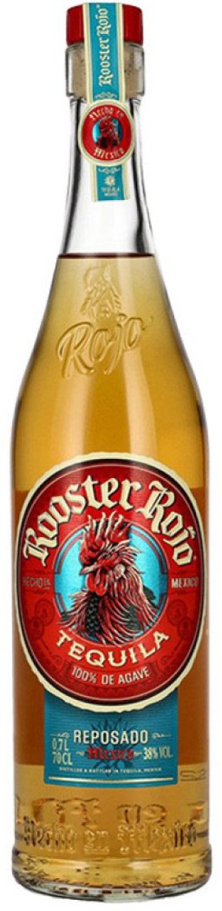 Rooster Rojo Tequila Reposado 70 cl CARx6