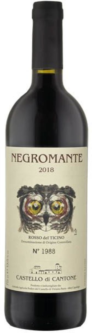 Rosso del Ticino DOC Riserva Negroamante 2020 75 cl CARx6