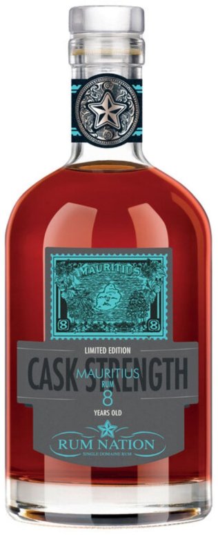Rum Nation Mauritius 8 years old 70 cl CARx6