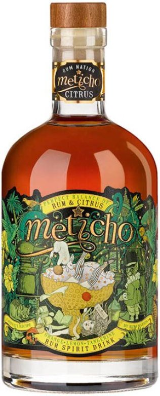 Rum Nation Meticho Rum & Citrus 70 cl CARx6