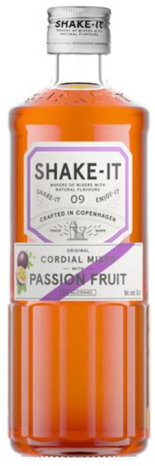 Shake-It Passionfruit Cordial Mixer Glas 50 cl CARx6