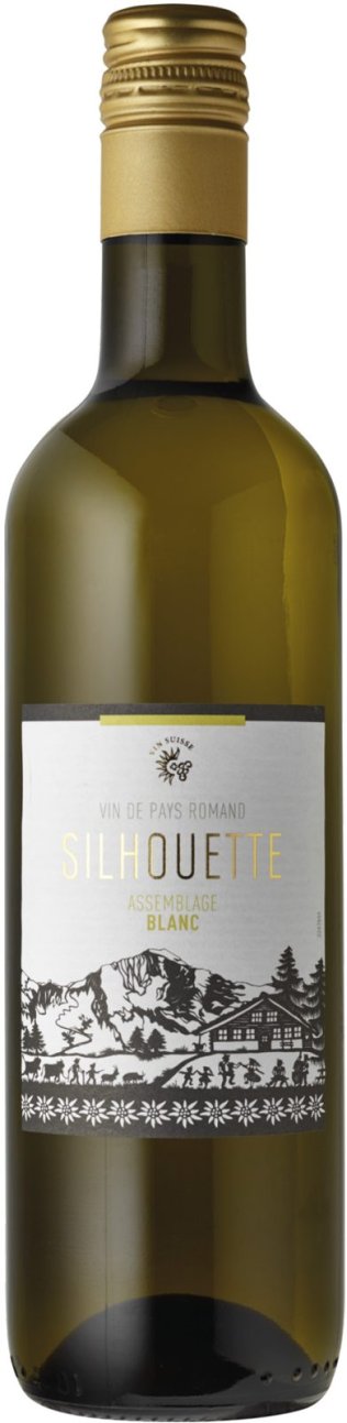 Silhouette Assemblage blanc Vin de Pays Romand 50 cl VINIx15