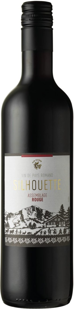 Silhouette Assemblage rouge Vin de Pays Romand 50 cl VINIx15