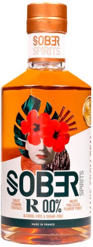 Sober Spirits R (alkoholfreie Rum Alternative) 50 cl CARx6