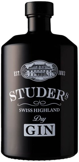 Studer Swiss Highland Dry Gin 70 cl CARx6
