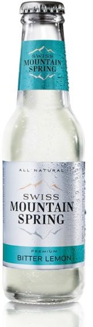 Swiss Mountain Spring All Natural Bitter Lemon Glas 20 cl CARx24