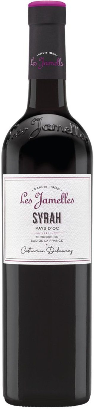 Syrah Pays d'Oc IGP Les Jamelles 2024 75 cl CARx6