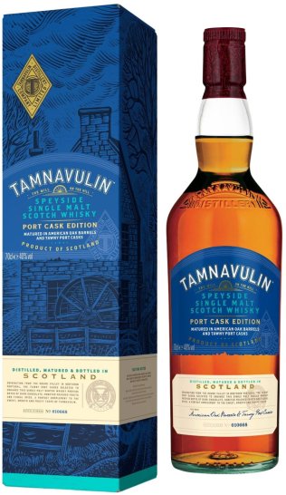 Tamnavulin Port Cask Edition in Box 70 cl CARx6