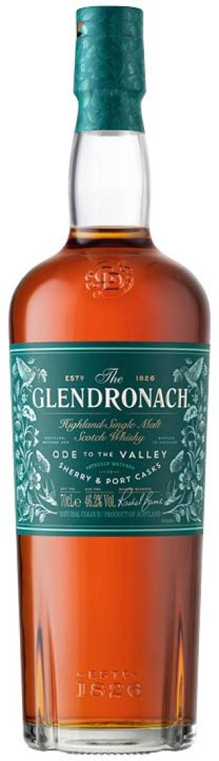 The Glendronach Ode to the Valley Highland Single Malt Scotch Whisky 70 cl CARx6