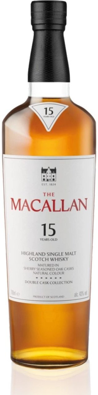 The Macallan 15 Year Old Double Cask Single Malt Scotch Whisky 70 cl CARx6
