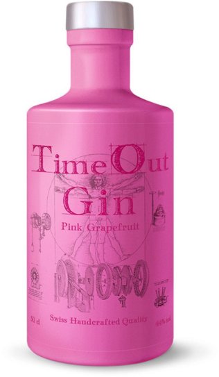 Time Out Gin Pink Grapefruit 50 cl CARx6