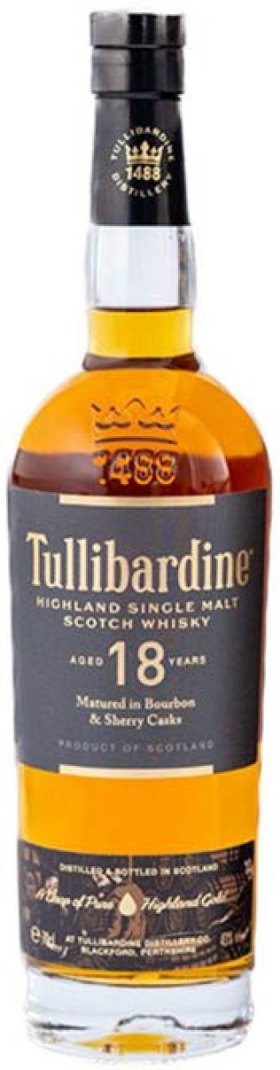 Tullibardine 18 years 70 cl CARx6