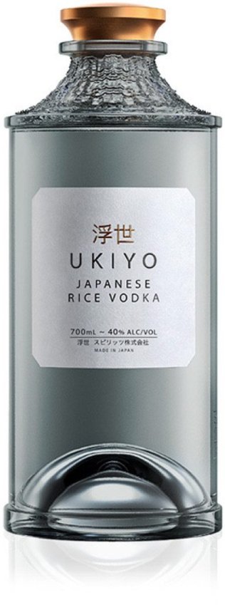 Ukiyo Japanese Rice Vodka 70 cl CARx6