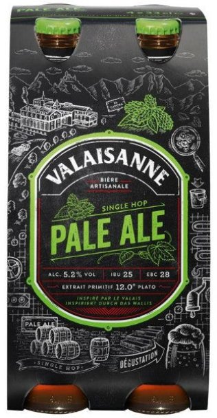 Valaisanne Pale Ale 33 cl CARx4