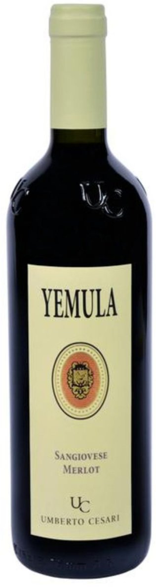 Yemula Sangiovese Merlot Rubicone IGT 2021 75 cl CARx6