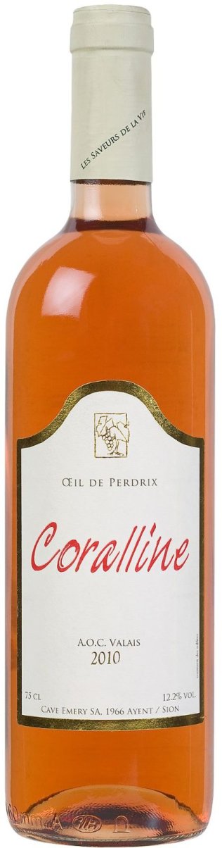 Oeil-de-Perdrix AOC Valais Belle Coralline 2025 75 cl CARx6
