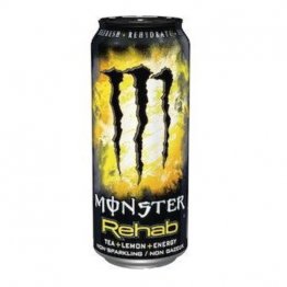 Monster Energy Rehab Dosen 50 cl (Artikel nur auf Vorbestellung lieferbar) CARx12