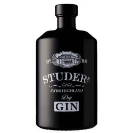 Studer's dry Gin 20 cl Swiss Highland CARx6