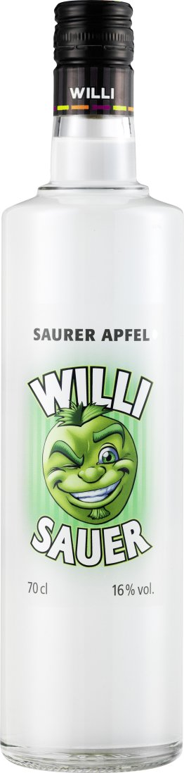 Original Willi sauer Apfel 70 cl CARx6