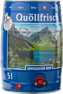 Appenzeller Quöllfrisch hell Dose 5 Liter 1er