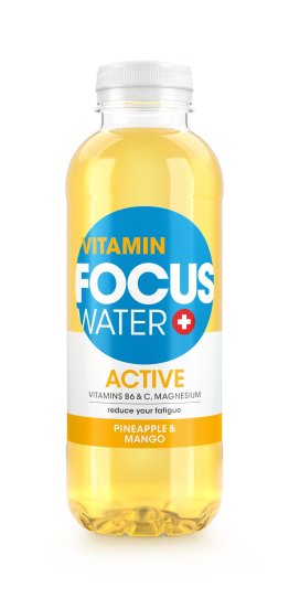 Focuswater Aktive Pineapple & Mango EW 50 cl CARx24