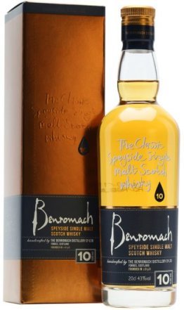 Benromach 10 years 70 cl CARx6
