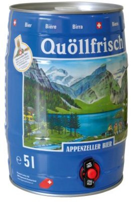 Appenzeller Quöllfrisch hell Dose 5 Liter 1er