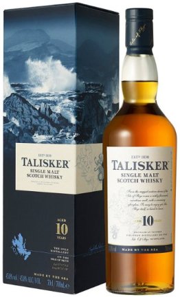 Talisker 10 yo Single Malt Scotch Whisky CARx6