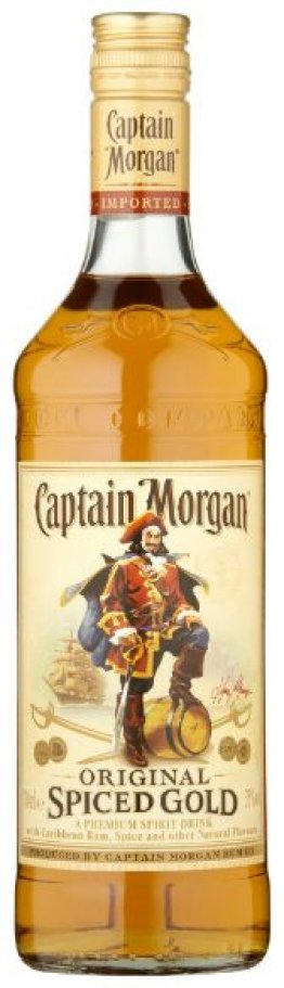 Captain Morgan Rum Spiced Gold 70 cl CARx6