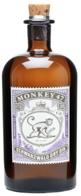 Monkey Schwarzwald Dry Gin 47 50 cl CARx6