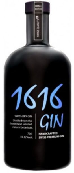 Gin 1616 Swiss Dry Gin 70 cl CARx6